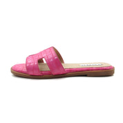 Women Cushioned Stone Pattern Flat Sandal