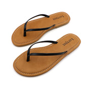 Lurnyet Women Comfor Cushion Thong Flat Sandal