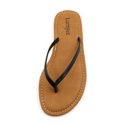 Lurnyet Women Comfor Cushion Thong Flat Sandal