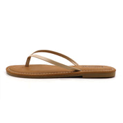 Lurnyet Women Comfor Cushion Thong Flat Sandal
