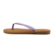 Lurnyet Women Comfor Cushion Thong Flat Sandal
