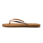 Lurnyet Women Comfor Cushion Thong Flat Sandal
